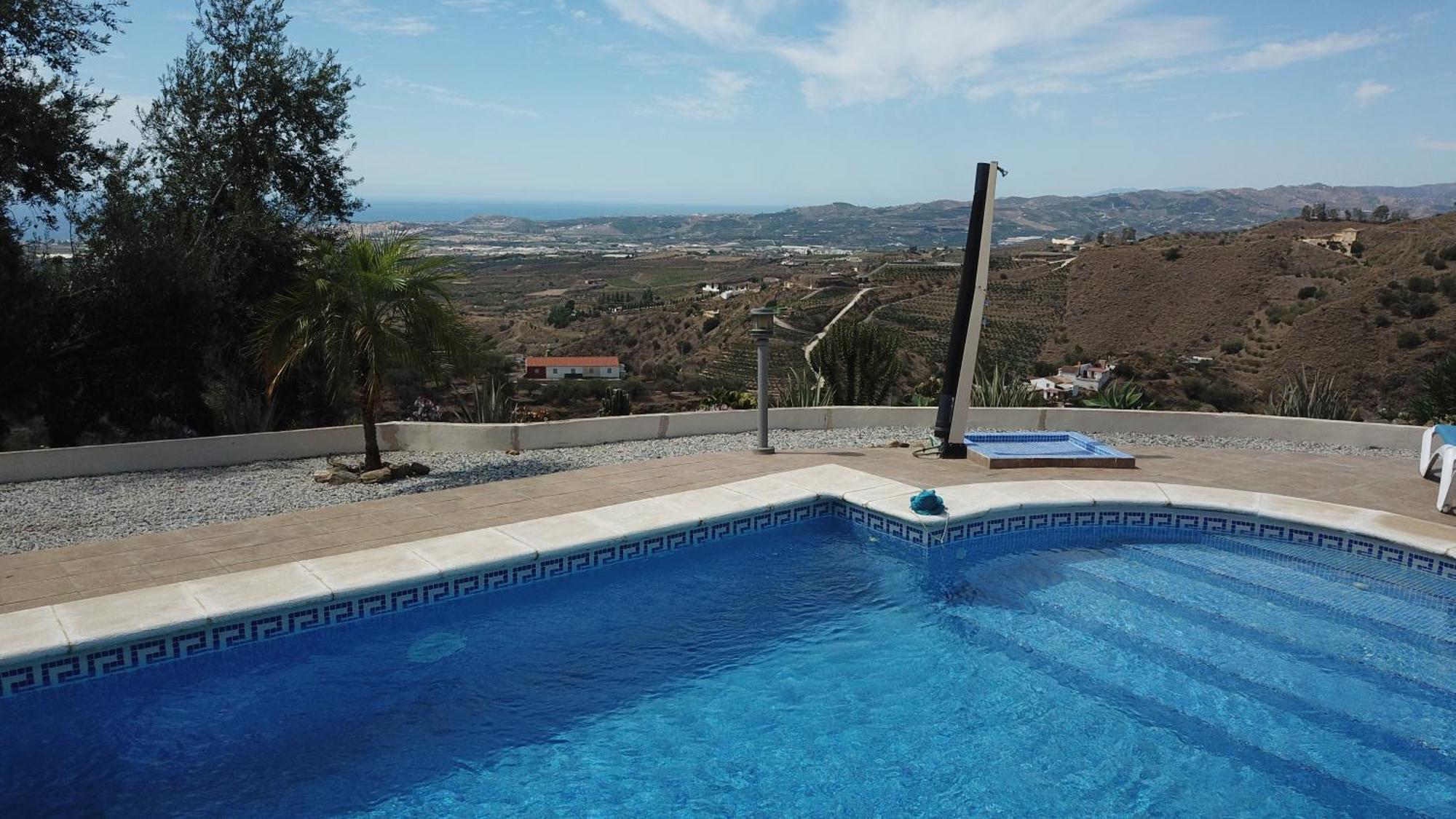 Villa Camakini With Heated Pool And Sea View Arenas  Eksteriør bilde